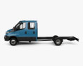 Iveco Daily Dual Cab Chassis 2020 3D 모델  side view
