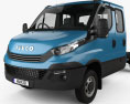 Iveco Daily Dual Cab Chassis 2020 Modelo 3d