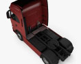 Iveco S-Way Sattelzugmaschine 2023 3D-Modell Draufsicht