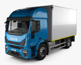 Iveco EuroCargo Box Truck 2019 3D model
