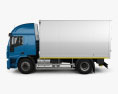 Iveco EuroCargo Box Truck 2022 3d model side view