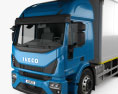 Iveco EuroCargo 箱式卡车 2022 3D模型