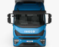 Iveco EuroCargo Box Truck 2022 Modello 3D vista frontale