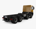 Iveco X-Way Chassis Truck 2023 3d model back view