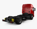 Iveco EuroCargo Chassis Truck 2-axle with HQ interior 2016 3d model back view