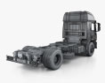 Iveco EuroCargo 섀시 트럭 2축 인테리어 가 있는 2016 3D 모델 