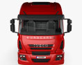 Iveco EuroCargo 섀시 트럭 2축 인테리어 가 있는 2016 3D 모델  front view