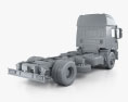Iveco EuroCargo Chassis Truck 2-axle with HQ interior 2016 3d model