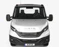 Iveco Daily Einzelkabine Chassis 2024 3D-Modell Vorderansicht