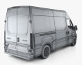 Iveco Daily Panel Van with HQ interior 2017 Modelo 3d