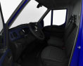 Iveco Daily Panel Van with HQ interior 2017 3D-Modell seats