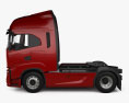 Iveco S-Way Camion Trattore con interni 2022 Modello 3D vista laterale
