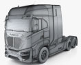 Iveco Heavy Duty FCEV Седельный тягач 2023 3D модель wire render