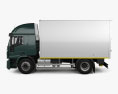 Iveco EuroCargo 箱式卡车 2023 3D模型 侧视图