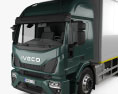 Iveco EuroCargo 箱式卡车 2023 3D模型