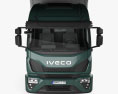 Iveco EuroCargo 箱式卡车 2023 3D模型 正面图