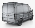 JAC Sunray Passenger Van SWB SR 2017 3d model