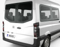 JAC Sunray Passenger Van SWB SR 2017 3d model