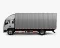 JAC Shuailing W 箱式卡车 2016 3D模型 侧视图