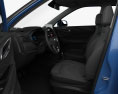 JAC iEVS4 con interior 2022 Modelo 3D seats