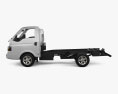 JAC X200 Chassis Truck with HQ interior 2024 3d model side view