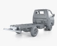 JAC X200 シャシートラック インテリアと 2024 3Dモデル