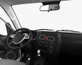 JAC X200 Camion Telaio con interni 2024 Modello 3D dashboard