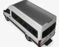 JAC Sunray Пасажирський фургон L2H2 2024 3D модель top view