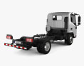 JAC X250 Chassis Truck 2024 3d model back view
