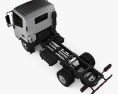JAC X250 底盘驾驶室卡车 2024 3D模型 顶视图