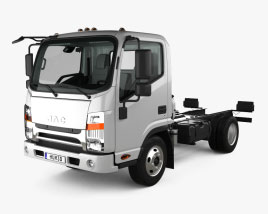 JAC X250 Chassis Truck with HQ interior 2024 3D model