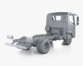 JAC X250 Chassis Truck with HQ interior 2024 3d model