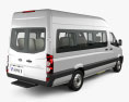 JAC Sunray Пасажирський фургон L2H2 з детальним інтер'єром 2024 3D модель back view