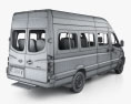 JAC Sunray Пасажирський фургон L2H2 з детальним інтер'єром 2024 3D модель
