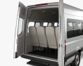 JAC Sunray Carrinha de Passageiros L2H2 com interior 2024 Modelo 3d