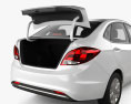 JAC iEV7 Luxury con interior 2024 Modelo 3D