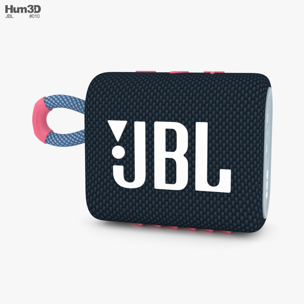 JBL Go 3 3D model