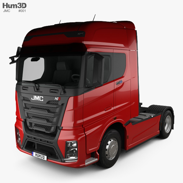 JMC Weilong HV5 Tractor Truck 2021 3D model