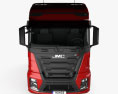 JMC Weilong HV5 트랙터 트럭 2021 3D 모델  front view