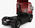 JMC Veyron Camión Tractor 2022 Modelo 3D vista trasera