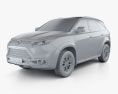 JMC Yusheng S350 2021 3Dモデル clay render