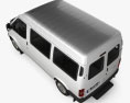 JMC Teshun Пассажирский фургон L1 2021 3D модель top view