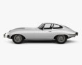 Jaguar E-type coupe 1961 3d model side view