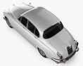 Jaguar Mark 2 1959-1967 3D 모델  top view