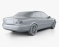 Jaguar X-Type saloon 2009 3Dモデル