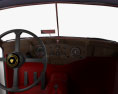 Jaguar XK 140 coupe with HQ interior 1954 3d model dashboard