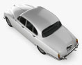 Jaguar S-Type 1963 3D-Modell Draufsicht