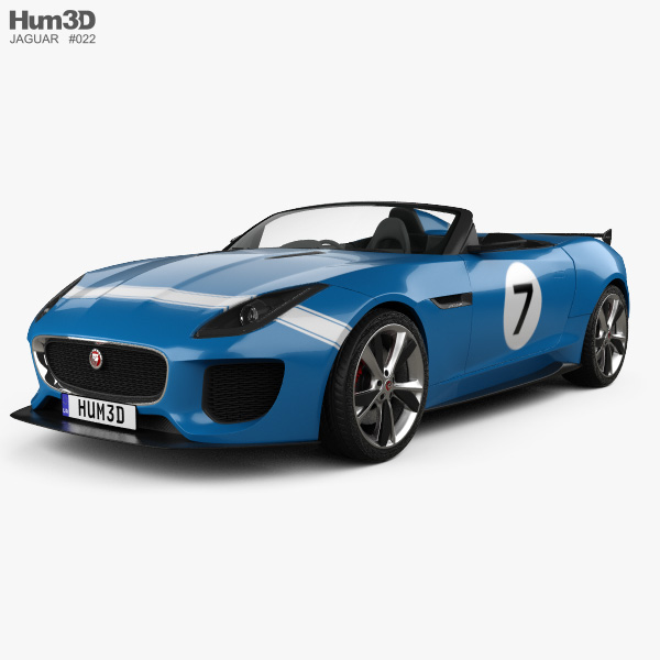 Jaguar Project 7 2014 3D model