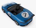 Jaguar Project 7 2014 3D模型 顶视图