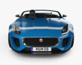 Jaguar Project 7 2014 3D 모델  front view
